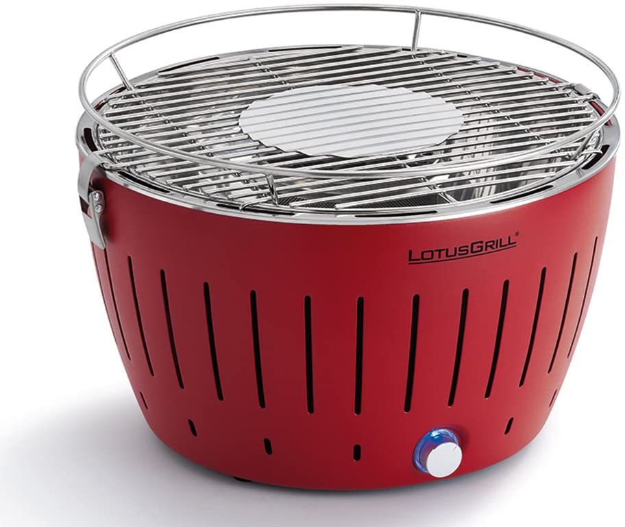 lotus grill rosso 🥓 Barbecue a Carbonella🍗 Lotus Grill XL: il miglior barbecue portatile da tavolo 2020